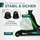 CARGO VA Intelligent Vehicle Accessories Rangierwagenheber Stahl 2,5T 85-380 mm grün