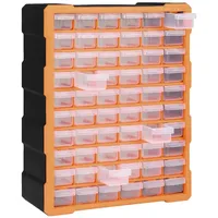 VidaXL Multi-Schubladen-Organizer mit 60 Schubladen 38x16x47,5 cm