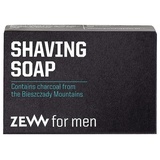 ZEW for Men Shaving Soap with charcoal 85 g