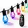 Calex LED Lichterkette 10 Lampen 5 m Schwarz