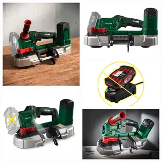 Parkside PARKSIDE® 20V Akku Bandsäge PMBA20-Li A1, ohne Akku und Ladegerät, Band Säge Mobil