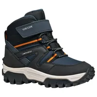GEOX JUNIOR J HIMALAYA BOY B ABX ANKLE BOOTS NAVY/ORANGE 30_EU