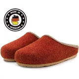 Filzclogs Hausschuhe Herren Damen Filzhausschuhe Fußbett Filzpantoffel 37-47 Neu