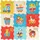Bieco Puzzlematte 18-tlg. | Spielmatte Mehrfarbig Babyspielmatte