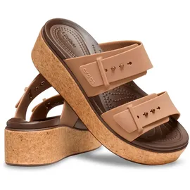 Crocs Brooklyn Cork Buckle Braun 37