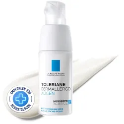 La Roche Posay Toleriane Dermallergo Augen: Feuchtigkeitsspendende Augencreme für zu Allergien neigende Haut 20 ml