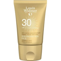 Louis Widmer Sun Protection Face Creme unparfümiert LSF 30