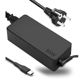 TT&C Ladegerät Portable USB C 65W für Len-OVO ThinkPad X280 X380 X390 L390 E480 E580 E590 E495 T480, Yoga C720 C730 C910 C940, Chromebook, HP, ASUS, Acer, Google Ladegerät Typ-C 16.1