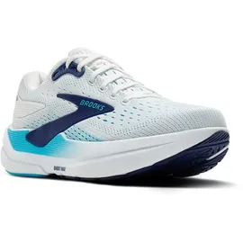 Brooks Ghost Max 3 Herren Bright White/Beacon Blue/Teal 48,5
