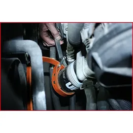 KS Tools Gurtrohrzange mit Gewebeband, Ø 200mm (114.0171)