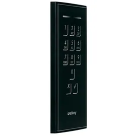 ekey biometric systems GmbH Dekorelement integra Glas Anthrazit Türschloss