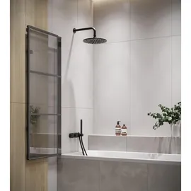 Badplaats Badewanne Berkan 2 Teile cm Schwarz - 110 x 140 cm