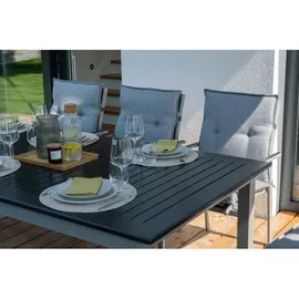 Doppler Hochlehner Auflage 119 x 48 x 6 cm grau 1 St.