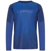 Sweet Protection Hunter Ii Trail Langarm-t-shirt - Blue Depths - 164 cm