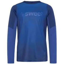 Sweet Protection Hunter Ii Trail Langarm-t-shirt - Blue Depths - 164 cm