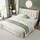 stilvora Polsterbett 160 x 200 cm Beige