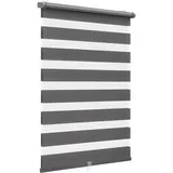 Sekey Doppelrollo 40 x 130 cm Dunkelgrau