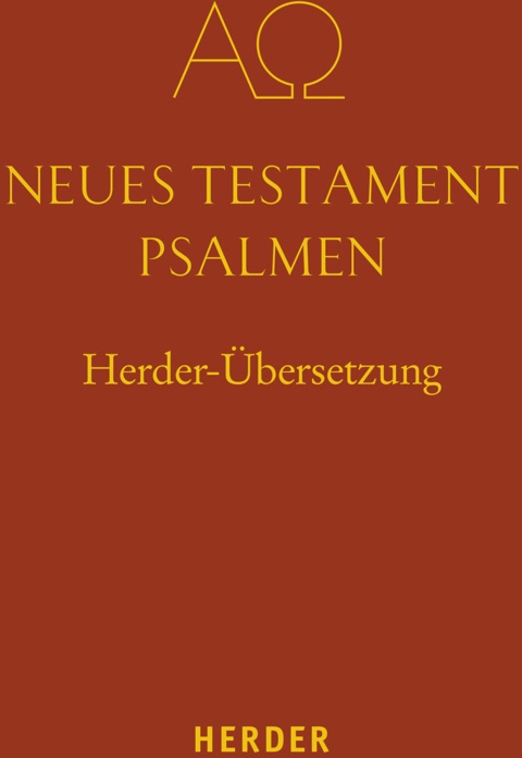 Neues Testament. Psalmen  Gebunden