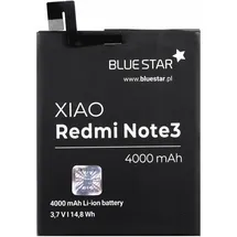 Bluestar Akku Ersatz kompatibel mit Xiaomi Redmi Note 3 4000 mAh Austausch Batterie Accu BM46