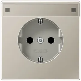 Jung Schuko-Steckdose Silber 2 St.