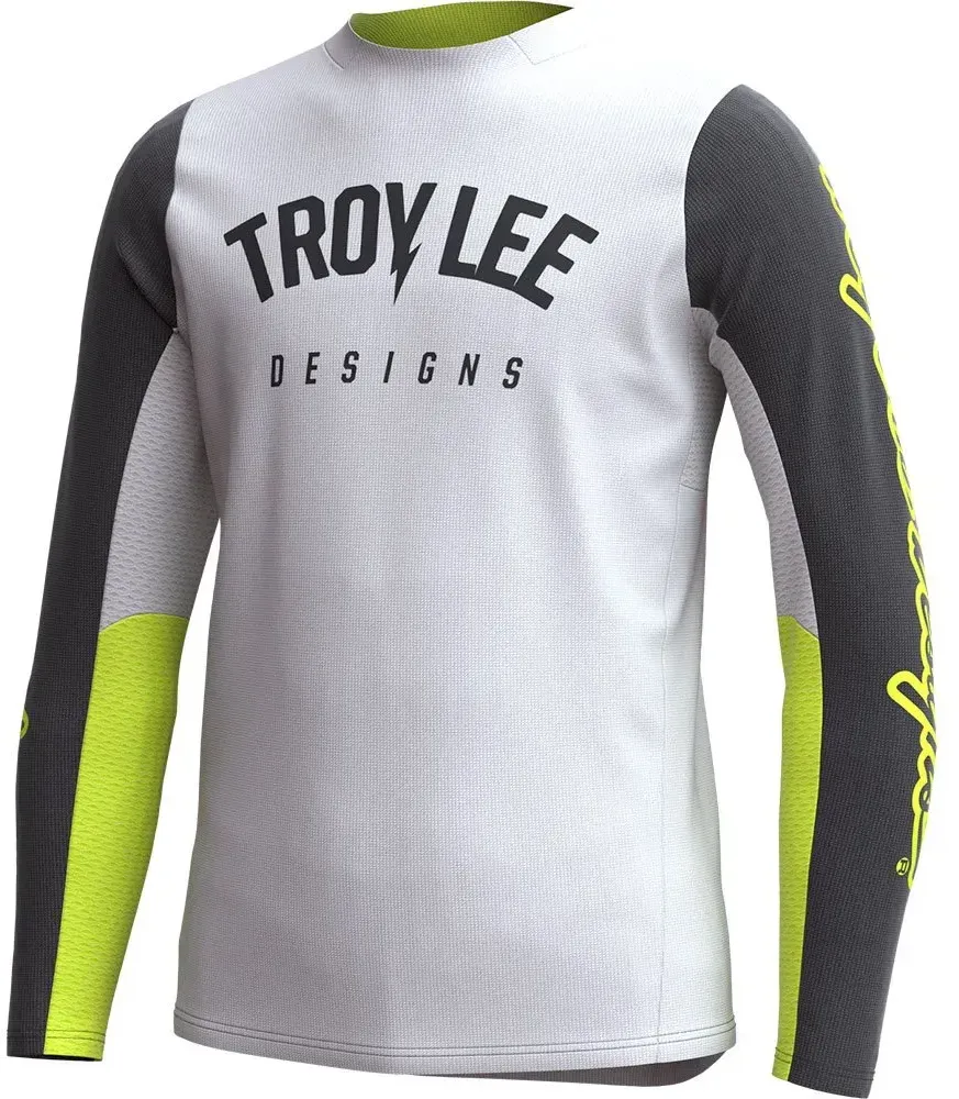 Troy Lee Designs Gp Pro Boltz Langarm-trikot - Fluo Yellow - 6-7 Jahre
