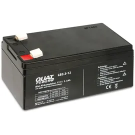 QuatPower Blei-Akkumulator LB3.3-12, 12 V-/3,3 Ah