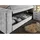 Stella Trading Boxspringbett 180 x 200 cm H2/Silber