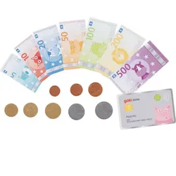 GOKI Spielgeld Tierische Taler, inkl. Kreditkarte