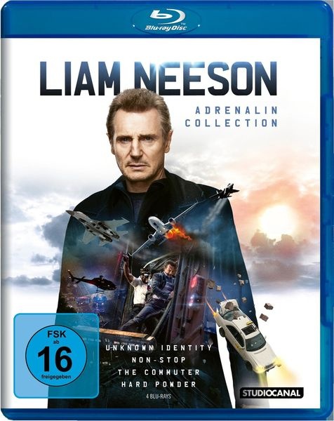 Preisvergleich Produktbild Liam Neeson Adrenalin Collection [4 BRs]