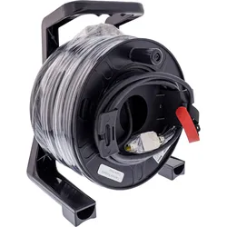 InLine Netzwerk-Kabeltrommel IP67 Outdoor PUR Harting - Cat.6A S/FTP - 50m