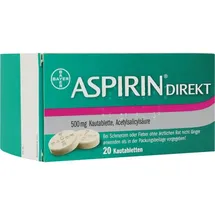 Bayer ASPIRIN Direkt Kautabletten 20 St