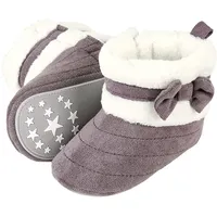 Sterntaler Mädchen Baby Stiefel Babystiefel Schleife Lila,