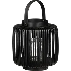 Mica decorations Windlicht Havard Schwarz