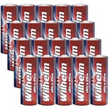 20 x Wilhelm A23 Alkaline Batterie MN21, V23GA, 23A 12V Ø10,0 x 28,3mm NEU!!