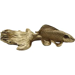 Polyresin Figur Fisch liegend 4,5x10cm