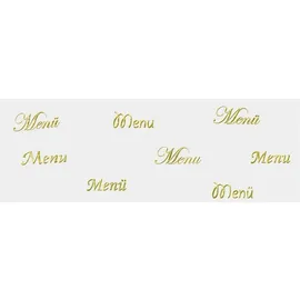 Ursus Transparentpapier Golden style 115g/qm A4 VE=25 Blatt Menü