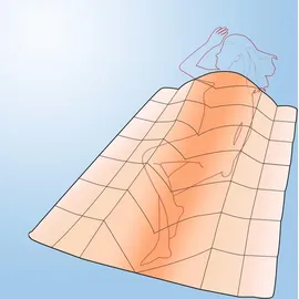 fan f.a.n. Steppbett Klima Active Plus, 155 x 220 cm)