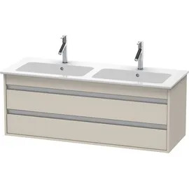 Duravit Ketho 127x47,5x48cm, 2 Schubk., wandhängend, Taupe