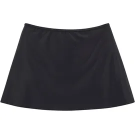 LASCANA Bade-Rock "Ronda", Damen, Gr. 40, N-Gr, blau (schwarz), Obermaterial: 82% Polyamid, 18% Elasthan. Futter: 100% Polyester. Miedereinsatz: 82% Polyamid, 18% Elasthan, unifarben, Badehosen, mit integrierter Bikinihose