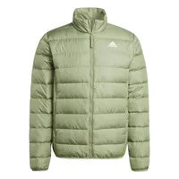 adidas Herren Essentials Light Down Jacket, tent green, S