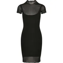 URBAN CLASSICS Shirtkleid Schwarz 34
