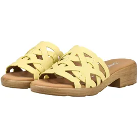 Gabor Pantolette hellgelb 37,5,