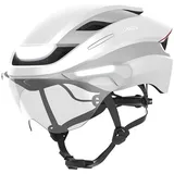 Lumos Ultra E-Bike Helm lunar/white