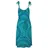 s.Oliver Strandkleid Damen Ethno-Stil Grün/Petrol 34