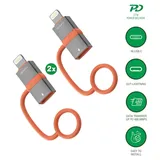 4smarts Adapter USB-C auf Lightning PD 27W, 2er Set
