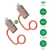 4smarts Adapter USB-C auf Lightning PD 27W, 2er Set