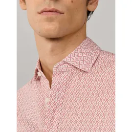 Hackett London Kurzarmhemd Rot M