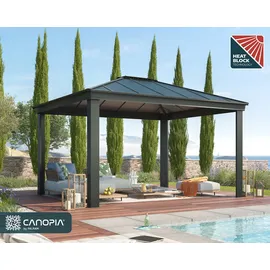 CANOPIA Dallas 4300 3,64 x 4,26 m anthrazit