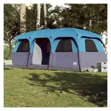vidaXL Familienzelt 9 Personen Blau