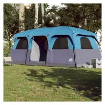 vidaXL Familienzelt 9 Personen Blau